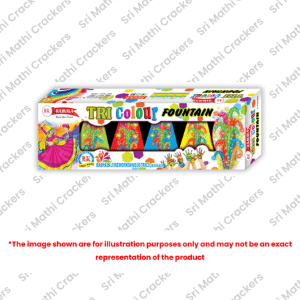 Tri Colour Fountain Dlx (3 Pcs)